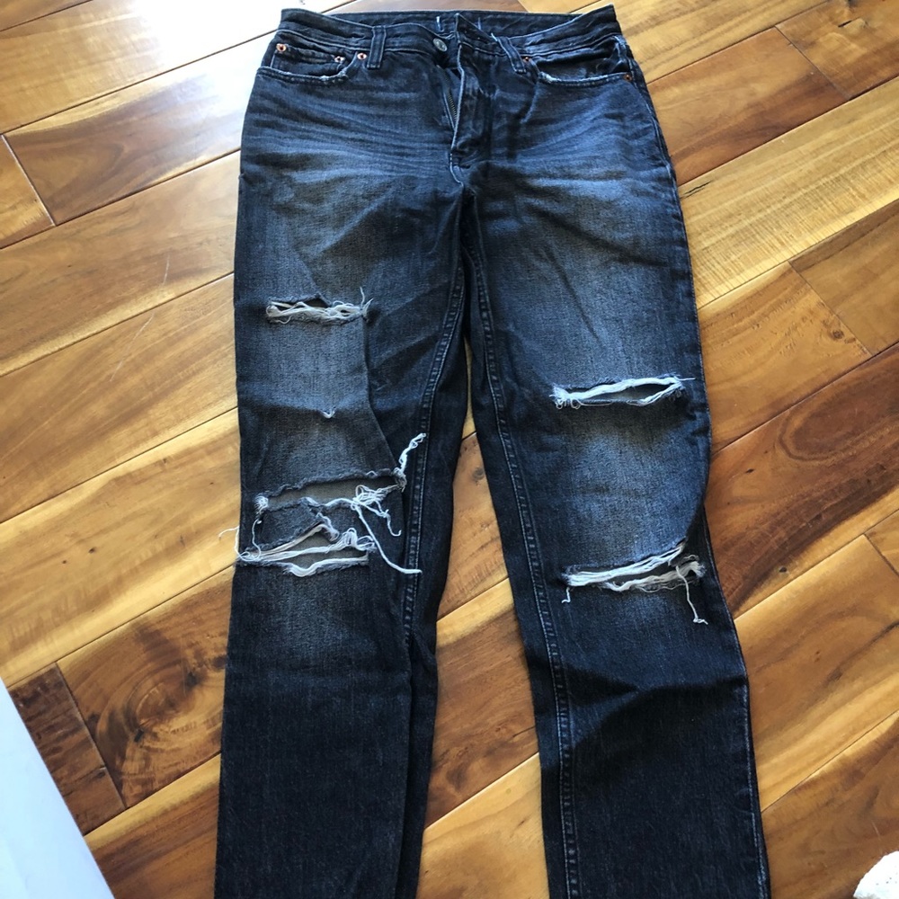 Abercrombie girlfriend jeans